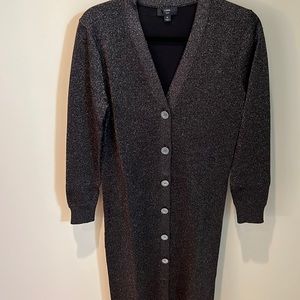 JCrew 365 Metallic Sweater Dress